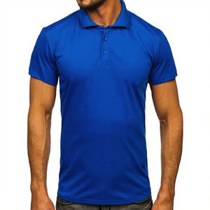 Shorts pour hommes à séchage rapide 100% polyester avec manches courtes, design personnalisable, vêtements de golf de marque propre, tricoté 215 g/m² - Product Image 2