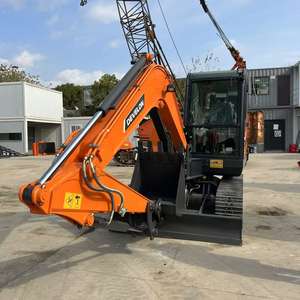 Excavadora sobre orugas Doosan DX60 usada con buen rendimiento Venta caliente - Product Image 4