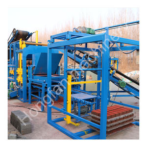 Ligne de production de briques hydrauliques automatiques Hongfan QT4-15S pour blocs de pavés creux et de bordures 7680 <span class=keywords><strong>P</strong></span>/8h Cycle 15-20s - Product Image 6