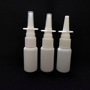 ขวดสเปรย์พ่นฝอยละเอียดสำหรับจมูก ขนาด 20 มล. 18/410 สีขาว ทำจากพลาสติก HDPE ใช้ซ้ำได้ พร้อมฝาสีขาว - Product Image 1