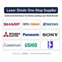 Diodo Láser Rojo UNION OPTRONICS U-LD-630543A 635nm 5mW TO18 5.6mm LD para Puntero Láser, Módulo de Escáner de Código de Barras