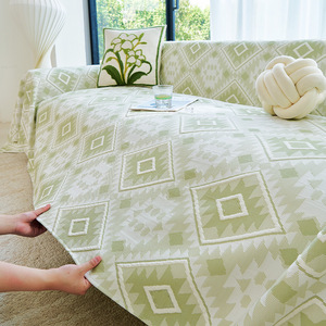 <b>Sofa</b> <b>Cover</b> Geometric Pattern 145-185Cm Bohemian Summer <b>Sofa</b> Slipcover - Product Image 3