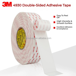 <strong>3M</strong> 4930 PSA Tape, 0.6mm Strong Double-Sided Acrylic <strong>Adhesive</strong> Foam Tape for Metal,Glass, High Surface Energy (HSE) Substrates - Product Image 4
