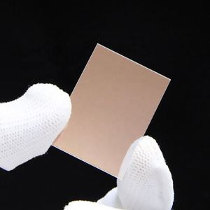 Stock Rectangular 15*5,5*1,1mm R/T 50/50 placa de vidrio de cuarzo JGS1 JGS2 JGS3 placa divisora de haz - Product Image 2