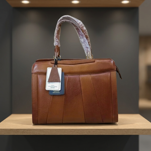 Sacs à main vintage tendance en cuir véritable massif pour femme, avec deux sangles, fermeture éclair étanche, style occidental élégant et design de créateur - Product Image 3