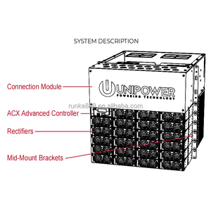 Unipower người giám hộ số lượng lớn M42 19 "Rack-Mount số lượng lớn DC hệ thống điện-48VDC 1200A N + 1 lĩnh vực điều khiển có thể thay thế - Product Image 2