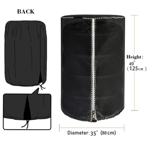 BEELAND, cubierta gris <span class=keywords><strong>para</strong></span> neumáticos, cubiertas de tela <span class=keywords><strong>para</strong></span> neumáticos, impermeables, <span class=keywords><strong>para</strong></span> <span class=keywords><strong>nieve</strong></span>, RV, cubiertas <span class=keywords><strong>para</strong></span> neumáticos de repuesto - Product Image 2