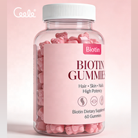 Gummies OEM en Gros pour Cheveux, Peau et Ongles à la Biotine, Vitamines Beauté Pousse de Cheveux Nature