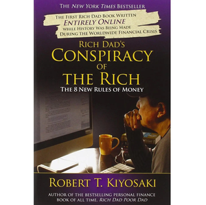 Le livre d'affaires de Rich Dad : un roman sur la conspiration, parfaitement relié avec impression numérique sur papier d'art, couverture souple gaufrée - Product Image 2