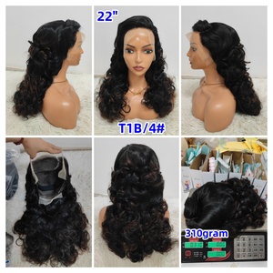 Perruque Letsfly Bouncy Wave Style 300% haute densité, ondulations lâches, lace frontal 13x4, 22 pouces, cheveux humains - Product Image 3