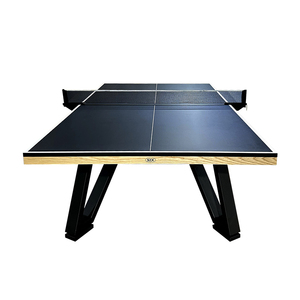 <span class=keywords><strong>Table</strong></span> de <span class=keywords><strong>ping</strong></span>-<span class=keywords><strong>pong</strong></span> extérieure fixe en aluminium SZX 9 pieds 6 mm d'épaisseur - Product Image 2