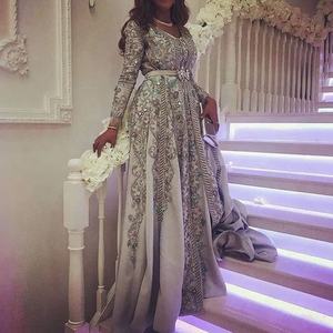 Dubai Base Belle élégante ATIYA LIBAS Lehenga Choli avec broderie lourde Zardozi Acétate Longueur de plancher pour robe de mariée-2019 - Product Image 1