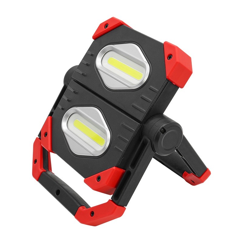 Wason Professional Most Powerful 360 Degree Rotatable Twin COB Lamp Working Light Magnetic Free Stand Inspection Repairing Light