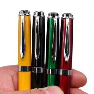 Stylo bille de luxe personnalisé de haute qualité avec logo, en métal, rétractable, design en laiton, stylo à bille premium pour un look élégant - Product Image 4