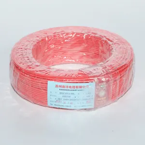 Chaude 2.5mm 4mm 6mm 10mm 16mm fil de cuivre WDZ-BYJ polyoléfine électrique fil flexible et câble fil de construction domestique