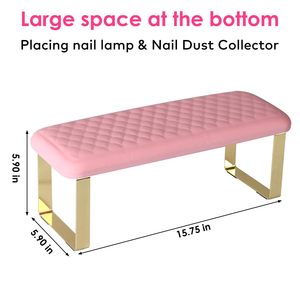 Nouveau moderne Internet célébrité en cuir pied carré <span class=keywords><strong>ongles</strong></span> fournitures Ultra-doux mousse à mémoire manucure <span class=keywords><strong>salon</strong></span> - Product Image 2