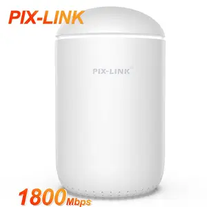 PIX-LINK โลโก้ที่กําหนดเองผลิตภัณฑ์ใหม่ Dual Band Giga Ac1800 Openwrt โรงงานขายส่งราคา Wifi 6 เราเตอร์