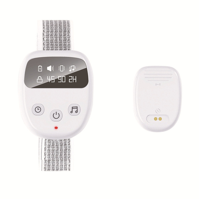 Baby Bed Wetting Alarm Potty Training Reminding Portable Smart Wireless Bedwetting Watch Alarm Bedwetting Alarm for Kid Elderly