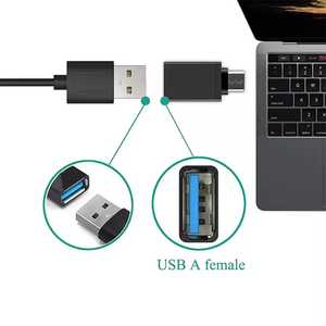 Adaptateur OTG USB C vers USB 3.0 Femelle avec Logo Personnalisé Compatible Téléphone Portable Mac <span class=keywords><strong>Book</strong></span> Pro Air Pad Mini <span class=keywords><strong>Galaxy</strong></span> Huawei - Product Image 4