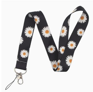 Correa para Teléfono con Logotipo Personalizado, <span class=keywords><strong>Serie</strong></span> Margarita Pequeña, Gancho de Acero Inoxidable, Regalos para Eventos - Product Image 4