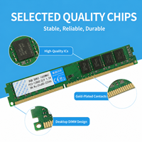 Module de RAM de bureau Vaseky DDR3 ECC 4 Go/8 Go 1333/1600 MHz PC3-12800 240PIN DIMM pour mise à niveau d'ordinateur, stable et en stock
