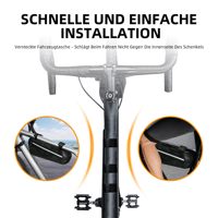 Bolsa Triangular para Cuadro de Bicicleta, 3L, Impermeable, Ligera, con Cierre de Cremallera, para Bicicleta de Montaña, Gravel y Carretera, ¡Oferta!