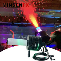 MINSENFX nueva llegada mano tirador Feliz cumpleaños confeti CO2 Jet máquina LED CO2 DJ pistola para escenario de fiesta de boda