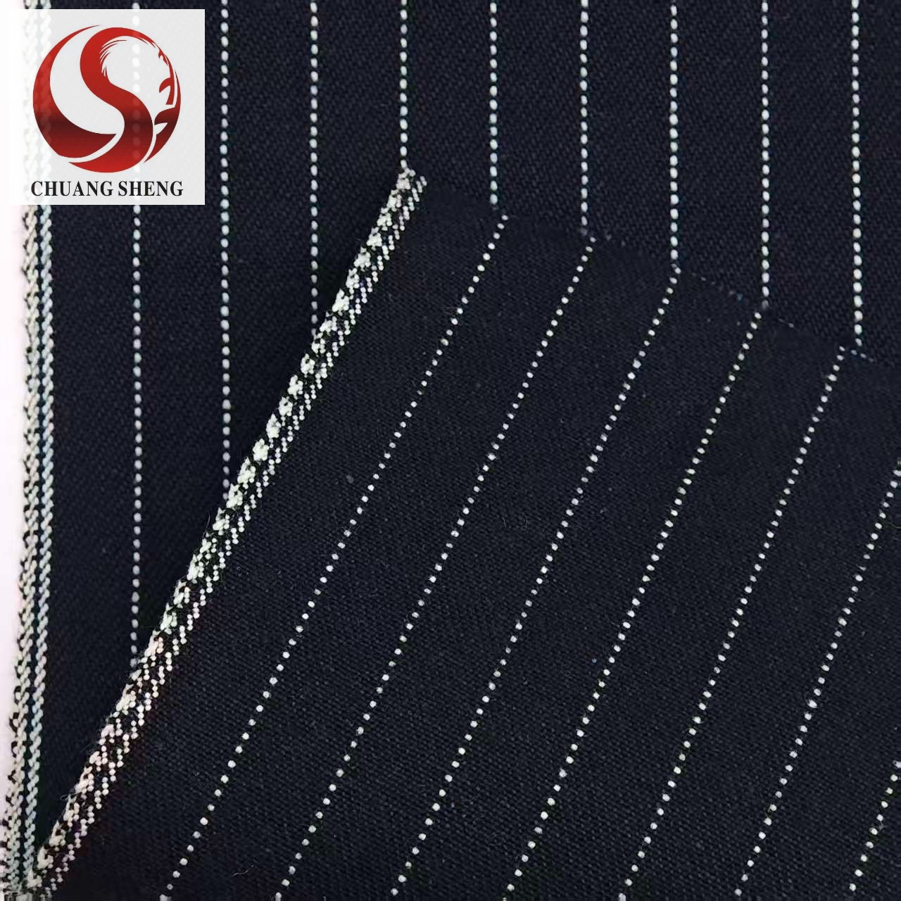 Industrial Deep Indigo Red Selvedge Woven Denim 13.8oz 100% Cotton Stretch Wicking (31.6-33.6 Inch Width)