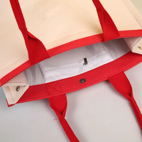 Sac en toile réutilisable et durable, rembourré et épais, avec un design personnalisé sur mesure, imprimé singe de dessin animé, motif graphique coloré et design de couleur personnalisé.
