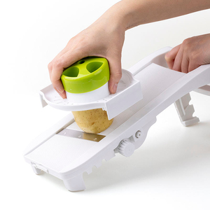 Trancheuse à légumes manuelle, coupe-pommes de terre, hachoir à oignons, mandoline multifonction - Product Image 4