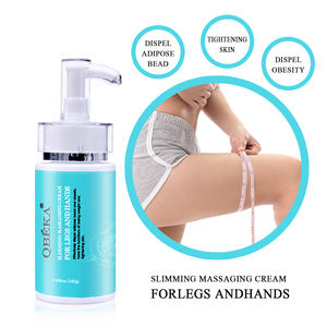 Crema de masaje anticelulitis para <span class=keywords><strong>piernas</strong></span> y manos de QBEKA Gel reafirmante corporal para reducir la grasa y tensar la piel Botella de 100ml - Product Image 5