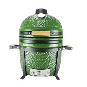 Auplex Kamado Verde para Barbacoa en Venta AU-15 Kamado - Product Image 4