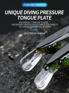 เหยื่อปลอมแบบจมน้ำช้า ชนิดมินโนว์ ขนาด 13 ซม./20 กรัม สำหรับตีไกล - Product Image 5