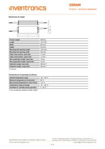 Cho IP67 24V dẫn lái xe chuyển đổi quyền lực 220V Điện áp đầu vào 50-60Hz Tần số đầu ra liên tục hiện tại OT 150/220-240/700 P7 - Product Image 6