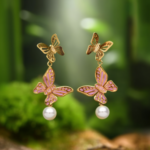Boucles d'oreilles pendantes tendance E295-190-023Z - Product Image 3