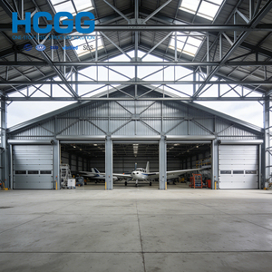 Hangar d'avion en structure d'acier <span class=keywords><strong>PEB</strong></span> durable et économe en énergie, personnalisé, en acier Q355B Q235B, avec poutres en H, à vendre - Product Image 5
