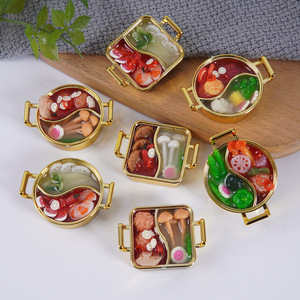 Pendentif Miniature Canard Mandarins Simulé 4,5 cm pour Hot Pot, Jouet de Collection, Porte-clés, Breloque de Sac, Petit Jouet Hot Pot - Product Image 2