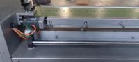Découpeuse numérique à plat à couteau oscillant pour éponge, compatible avec l'importation de fichiers DXF, équipement de façonnage de mousse