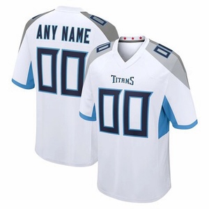 批发高品质廉价美式足球球衣缝制印花NFLing 32队所有球员运动服上衣 - Product Image 2