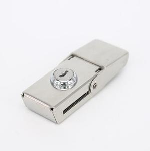 Cerradura de Palanca de Acero Inoxidable YH2113, Candado para Caja de Herramientas, Cierre de Seguridad para Caja de Motocicleta y Almacenamiento, Cilindros de Seguridad - Product Image 5