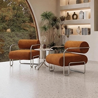 Chaise de salle à manger moderne en velours avec structure en acier durable pour hôtel, salon et usage extérieur