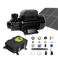 VEICHI Vente en gros Pompe solaire bon marché 24V 0,28 CV Kit de pompe solaire Pompe à eau solaire Pompe de surface alimentée par l'énergie solaire avec panneau solaire pour terres agricoles