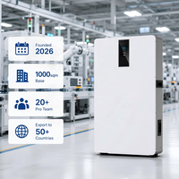 Batterie solaire LiFePO4 d'extérieur TIANON de qualité A, cellules 314Ah, 51.2V, basse tension, IP65, compatible CAN, pour système hybride connecté au réseau, fabriquée en Chine