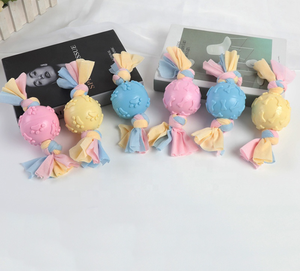 Toptan üretici TPR kauçuk çiğnemek kedi ve köpek oyuncaklar çok şekiller ile dayanıklı ve sürdürülebilir komik sevimli interaktif Set - Product Image 4