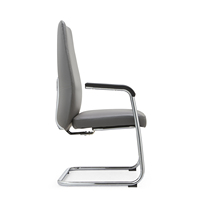 Chaise de bureau exécutive en cuir PU moderne pour salon ou bureau, chaise de visiteur, mobilier de bureau, sillas de oficina