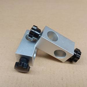 Abrazadera cruzada de eje óptico, barra de aluminio de acero fijo de hierro, pieza de conexión con abrazadera de cable superior para situaciones de Hardware - Product Image 4