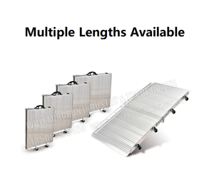 <span class=keywords><strong>Rampe</strong></span> d'accès pour fauteuil roulant en aluminium sur mesure OEM, <span class=keywords><strong>rampe</strong></span> mobile pour handicapés pour le transport de marchandises avec roues - Product Image 2