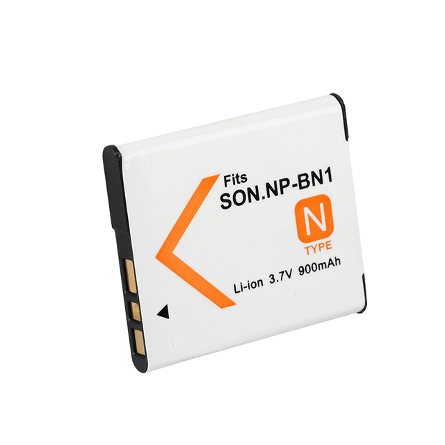 NP-BN1 3.7V 900mAh for so Ny Cyber-shot Camera NPBN1 N TYPE Camera Battery