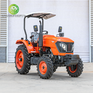 Factory Price Wholesale Multi-Purpose Wheel Tractor Lawn Orchard Tractor 4WD Diesel Engine 35HP Weichai Engine Gear Gearbox - Product Image 1
