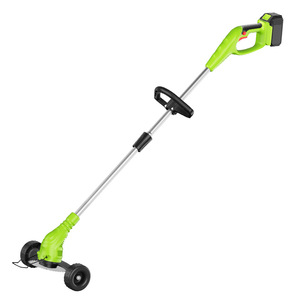 Cortadora de Césped de 21V con Batería Recargable de Iones de Litio para Uso Doméstico, Herramienta Versátil para Control de Malezas - Product Image 1